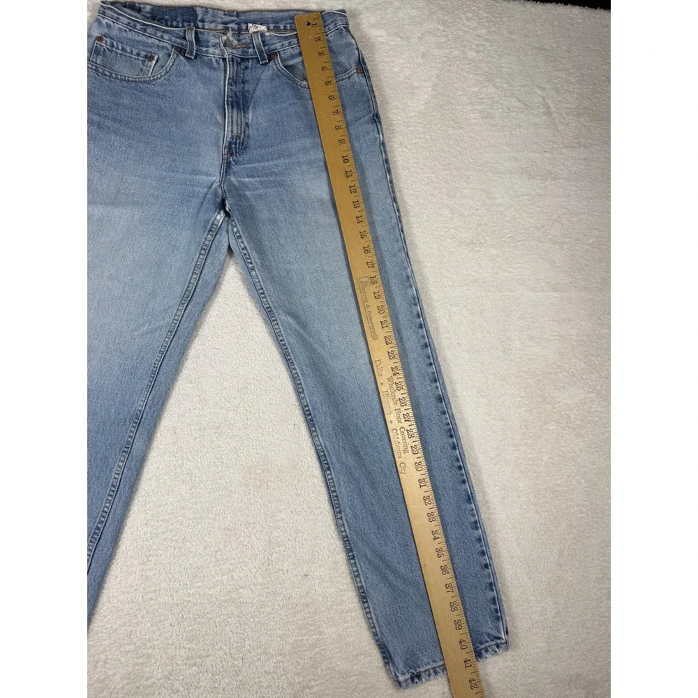 Levi's 550 Relaxed Fit Jeans Mens 33x32 Light Wash Good Vintage Made in USA 90s